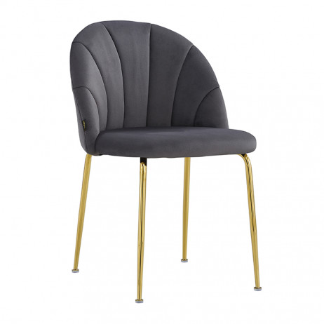 Chaise Laget Gold Velours