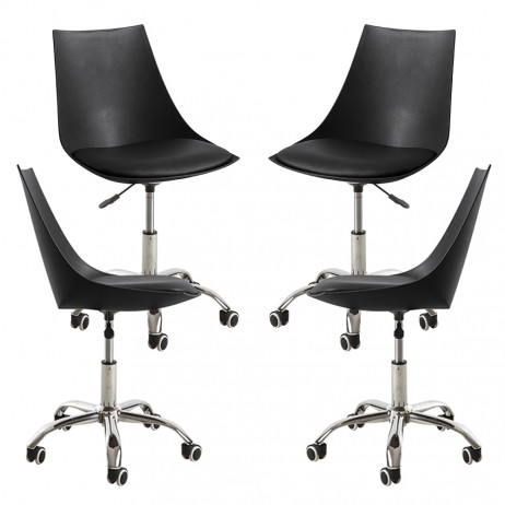 Pack 4 Chaises Blok Office