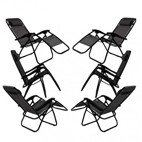 Pack 6 Chaises Longues Chilin