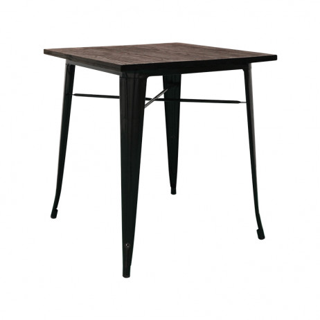 Table Mel Carrée Bois 70 cm