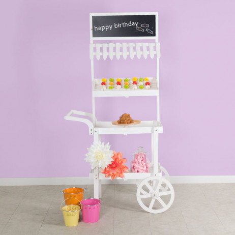 Chariot Candy Bar Sugar Bois vieilli - Chariots Candy Bar