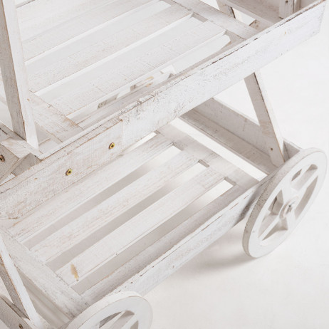 Chariot Candy Bar Cloud Blanc vieilli - Chariots Candy Bar