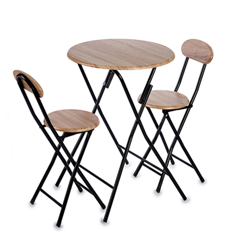 Ensemble 2 chaises et table lapin en bois FSC • LOOVE