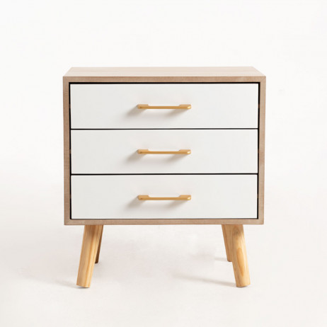 Table Nium 3 Tiroirs - Tables d appoint