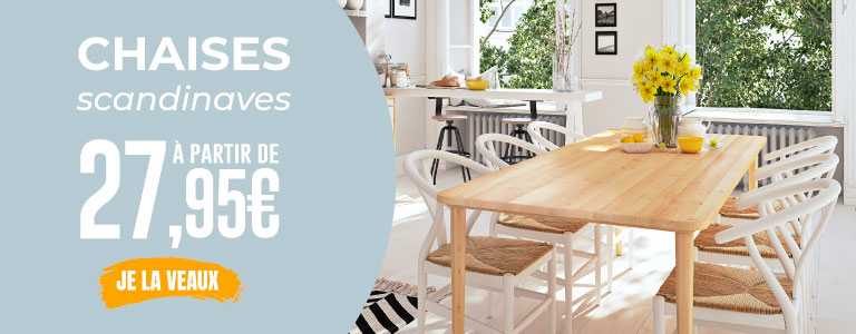 Bonnes offres sur nos chaises Tower et autres chaises scandinaves. Qu'est-ce que tu attends?